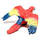 Papagei mit offenen Flügeln Neapolitanische Krippe s2