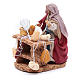 Woman with cured meats and cheeses 8 cm for Neapolitan nativity scene s2