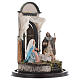 Sagrada Familia 45 x 30 cm campana vidrio belén Nápoles s4