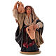 Frau mit Amphore auf der Schulter Neapolitanische Krippe, 10 cm s1