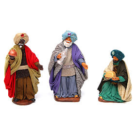 Drei Heilige Könige 12cm neapolitanische Krippe