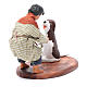Dziecko z psem 12 cm, szopka neapolitańska s2