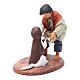 Dziecko z psem 12 cm, szopka neapolitańska s4