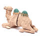 Camelo decorado sentado terracota 24 cm presépio napolitano s2
