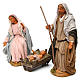Neapolitan nativity scene Holy family 30 cm s2