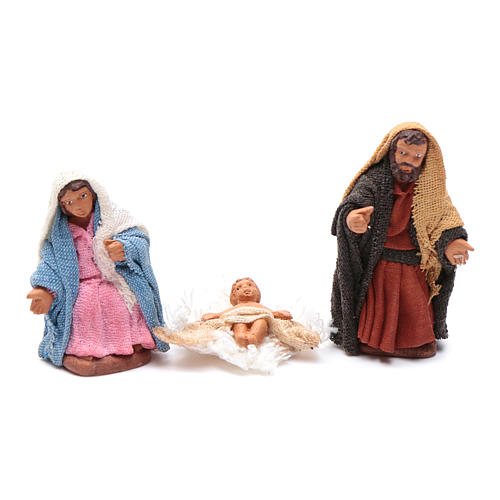 Neapolitan nativity scene kit 10 pieces 5 cm 2