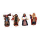 Neapolitan nativity scene kit 10 pieces 4 cm s3