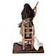 Donna che scaccia i topi 10 cm presepe napoletano s4