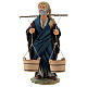 Waterseller with wooden bowls Neapolitan Nativity Scene 24 cm  s1