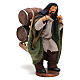 Man Carrying wood Barrels Nativity from Naples 12 cm s4