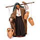 Woman Carrying Vases Neapolitan Nativity 12 cm s1