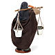 Water seller with buckets for Neapolitan Nativity Scene 12 cm s4