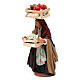 Mulher com caixas de fruta para presépio napolitano figuras altura média 12 cm s2