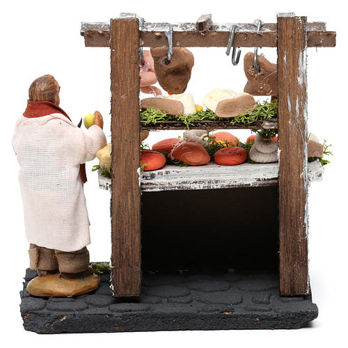 Tripe Seller Neapolitan Nativity 10 cm 4