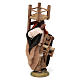 Mann mit Stuhlen 10cm neapolitanische Krippe s3