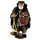 Old man with scale and basket 12 cm Neapolitan Nativity Scene s1