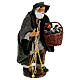 Old man with scale and basket 12 cm Neapolitan Nativity Scene s3