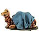 Camello azul  para el pesebre en arcilla de 18cm s5