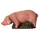 Schwein Terrakotta Deruta 18 cm s1