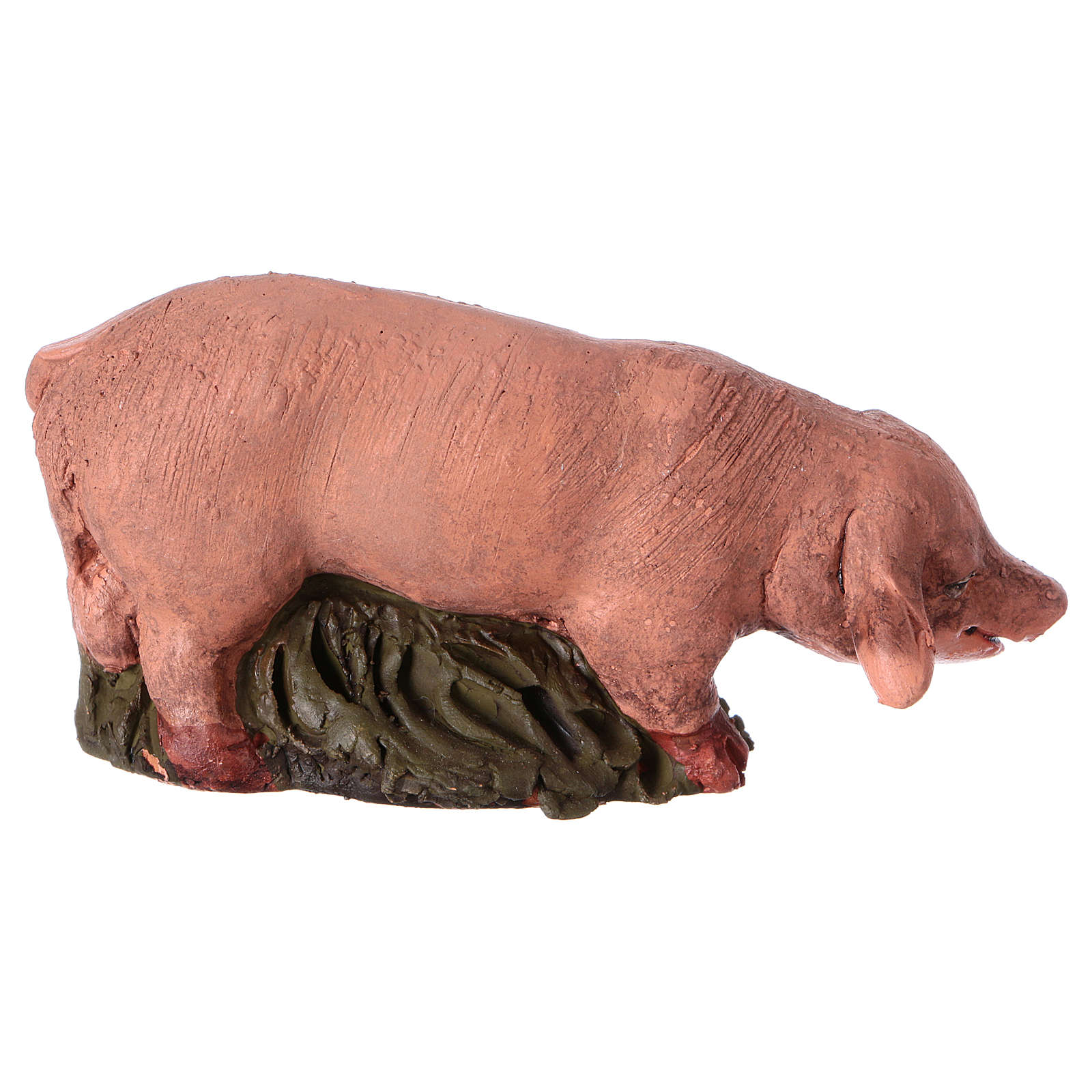 Cochon terre cuite crèche 18 cm vente en ligne sur HOLYART
