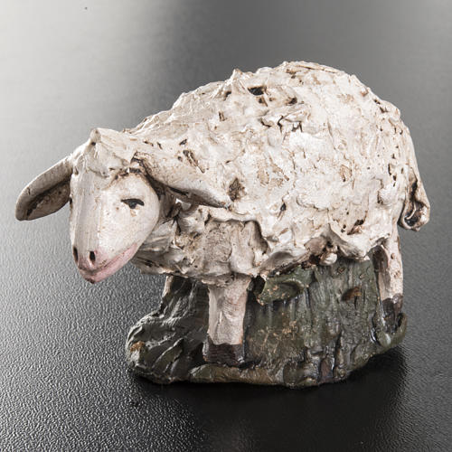 Mouton terre cuite crèche 18 cm 2