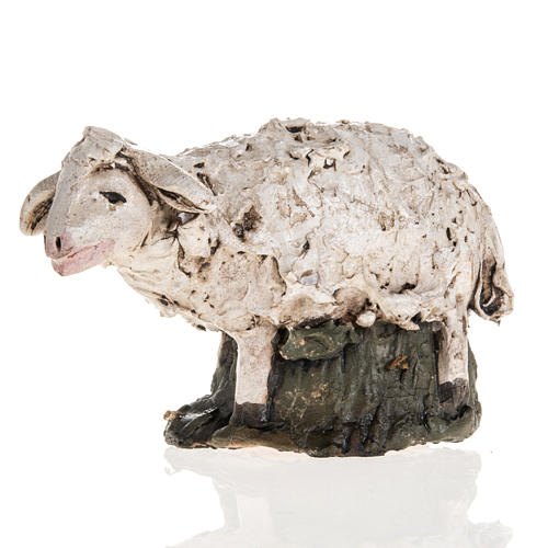 Sheep Deruta terracotta 18 cm 1