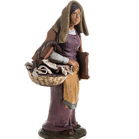 Szopka terakota Deruta: Praczka szopka terakota 18 cm