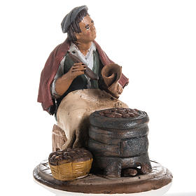 Chestnut seller, 18cm terracotta