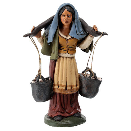 Acquaiola presepe terracotta 18 cm 1