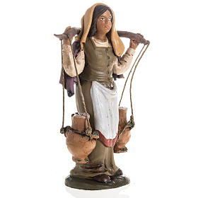 Szopka terakota Deruta: Nosząca wodę szopka terakota 18 cm