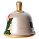 Bell in painted terracotta with nativity s7