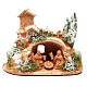 Nativity in Terracotta with Moos 10x12x7cm s1