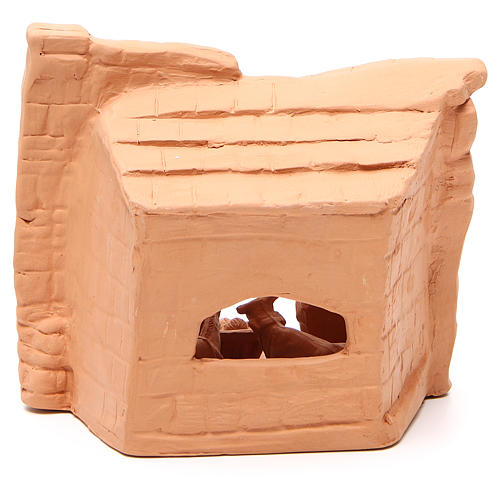 Natividad arco terracota natural 20x20x13 cm 4