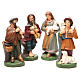 Shepherds painted terracotta 30cm 4 pcs s1