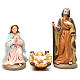 Natività in terracotta decoro 40 cm - 5 pz s2