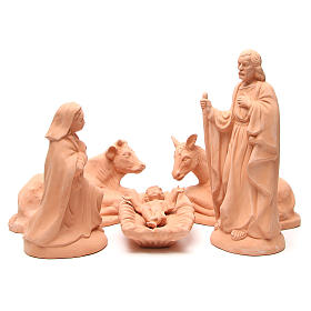 Nativity in Terracotta 40cm - 5 pcs