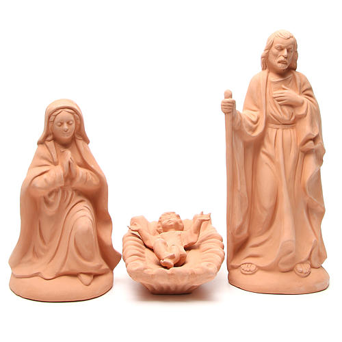 Nativity in Terracotta 40cm - 5 pcs 2