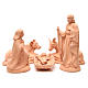 Nativity in Terracotta 40cm - 5 pcs s1