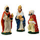 Nativity set in painted clay 15 figurines 15cm s3