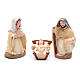 Nativity set in painted clay 20 figurines 10cm s2