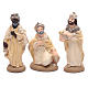 Nativity set in painted clay 20 figurines 10cm s3