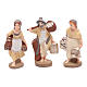 Nativity set in painted clay 20 figurines 10cm s4