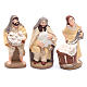 Nativity set in painted clay 20 figurines 10cm s5