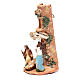 Coppo con Presepe tenda terracotta Deruta 35 cm s2