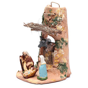 Presepe Terracotta Deruta: Coppo con statue per presepe terracotta Deruta 23 cm