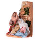 Heilige Familie in Ziegel 30cm Terrakotta Deruta s2