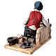 Nativity Scene figurine, bricklayer 30cm Deruta s5