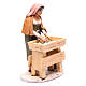 Nativity Scene figurine, kneading woman 30cm Deruta s4