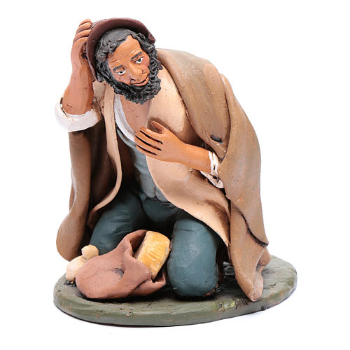 Nativity Scene figurine, mendicant 30cm Deruta 2