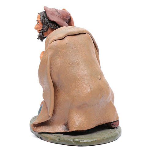 Nativity Scene figurine, mendicant 30cm Deruta 3
